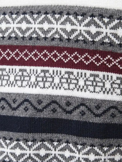 Men’s Knit Sweater – Half Zip Pullover Casual Everyday Knitwear